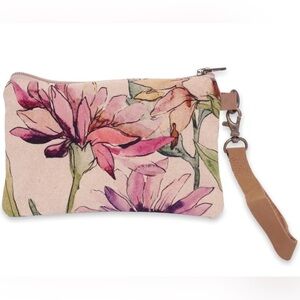 BRAND NEW - Wild Aster Wristlet Wallet BY COTT N CURLS
